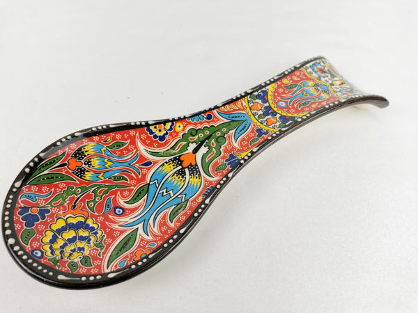 Handmade Ceramic Spoon Rest, Spoon Holder, Tea Bag Rest