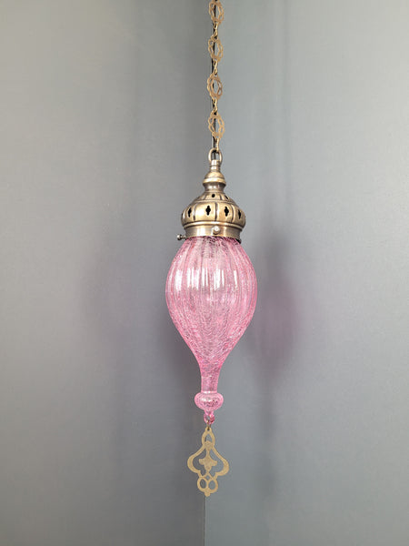 Crackle Colourful Glass Hanging Pendant Lamp for Kitchen, Bedroom, Dining Room, Kitchen Island, Restaurant, Bar