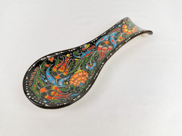 Handmade Ceramic Spoon Rest, Spoon Holder, Tea Bag Rest