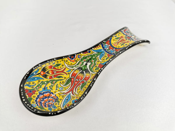 Handmade Ceramic Spoon Rest, Spoon Holder, Tea Bag Rest