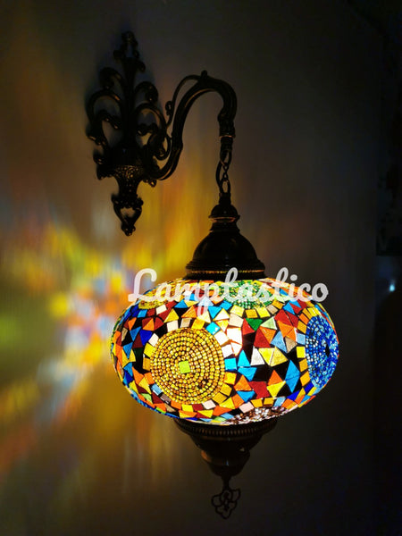 Turkish Mosaic Wall Light X-Large